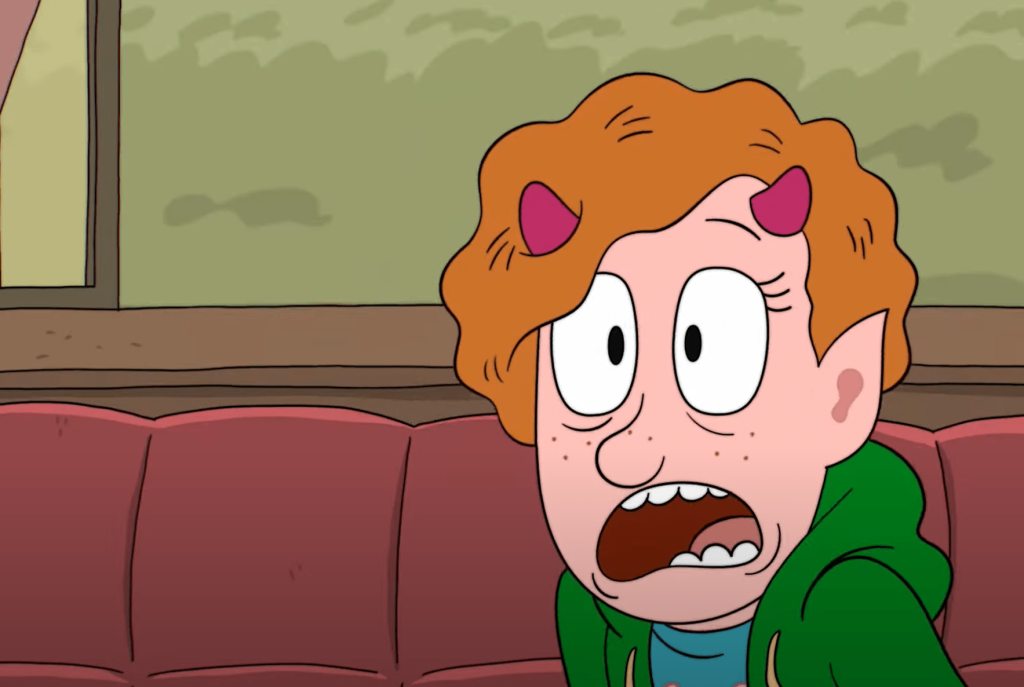 La imagen muestra a Joaquín Reyes en su papel de Stan, el protagonista de la serie de animación "Pobre Diablo". En la imagen, se puede ver a Stan con cara de desconcierto. Esta imagen representa perfectamente el tono irreverente y satírico de la serie, y nos permite hacernos una idea del personaje principal y su personalidad única.