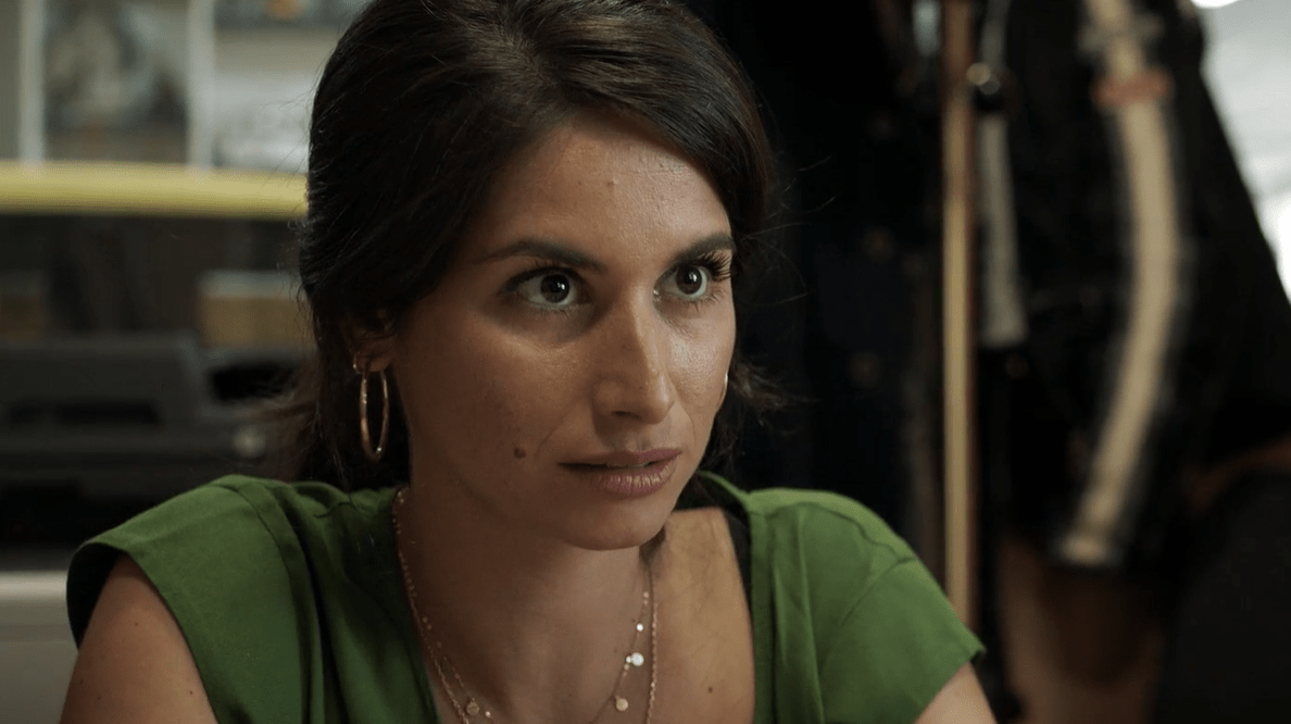 Helena Kaittani interpreta a una periodista en La Singla