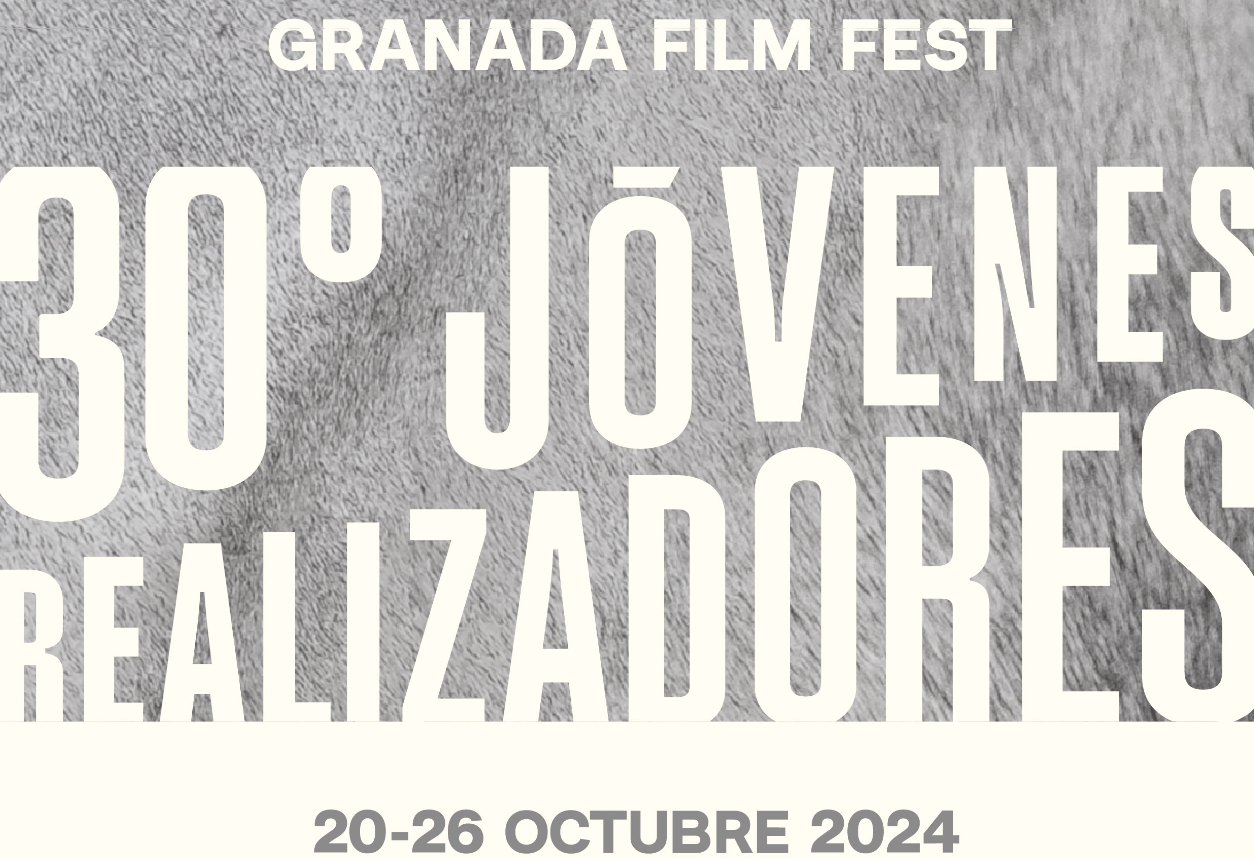 Cartel del Granada Film Fest 2024. También conocido como Jóvenes Realizadores.
