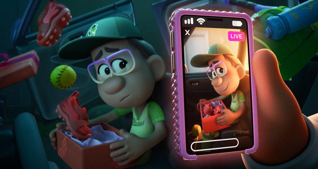 Fotograma de En la victoria o en la derrota” la serie original de Pixar Animation Studios que llega a Disney+.