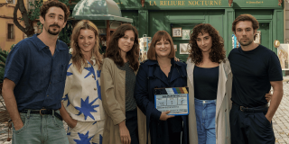 Reparto en el inicio de rodaje de la serie Los huérfanos para HBO Max